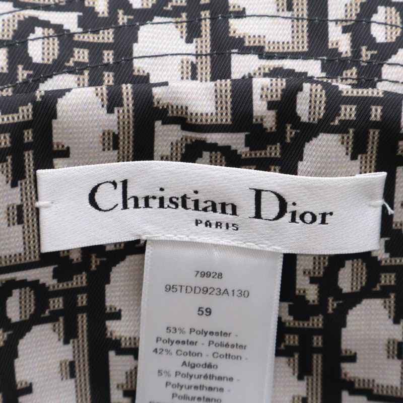 Dior 95tdd923a130 Teddy-D Reversible Bob Hat Cotton Blend 59