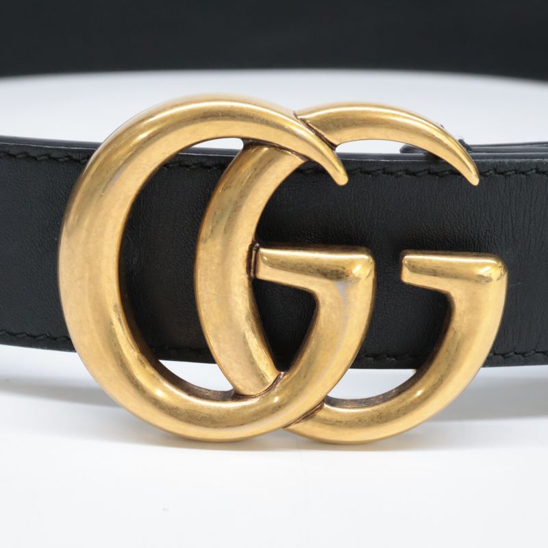 Gucci 414516 Double G Slim 80 32
