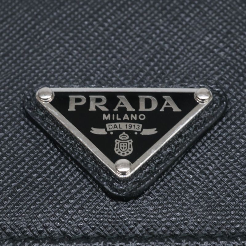 Prada 1mc122 Saffiano Triang Saffiano Triangle
