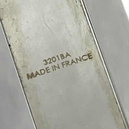 Cartier C De Cartier Decor Money Clip Accessory Logo Pattern Metal Silver