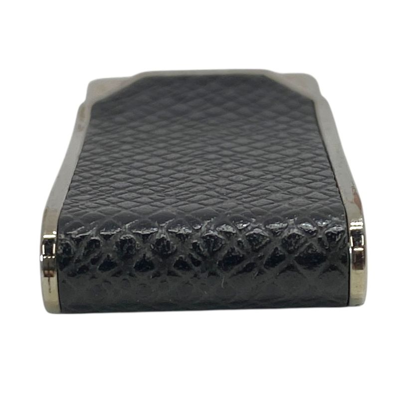 Louis Vuitton Money Clip Bill Clip Neo LV Club Accessory Logo Silver Black