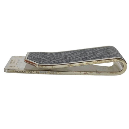 Louis Vuitton Money Clip Bill Clip Neo LV Club Accessory Logo Silver Black