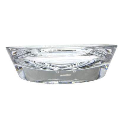 Bvlgari Rosenthal Crystal Ash Tray Ashtray Accessory Case Figurine Small 47502
