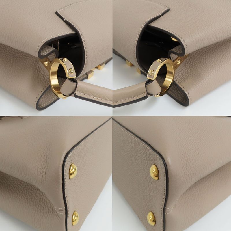 Louis Vuitton Capucines MM M24745 Galle Taurillon Gdhardware Handbag