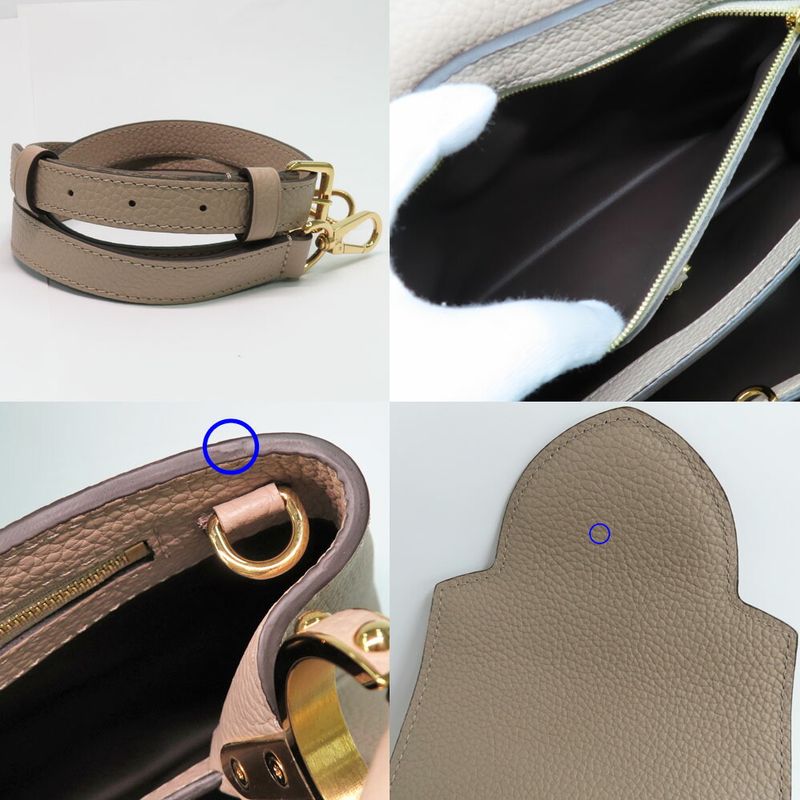 Louis Vuitton Capucines MM M24745 Galle Taurillon Gdhardware Handbag
