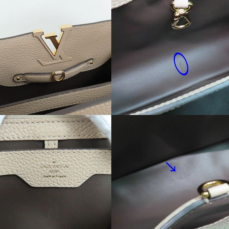 Louis Vuitton Capucines MM M24745 Galle Taurillon Gdhardware Handbag