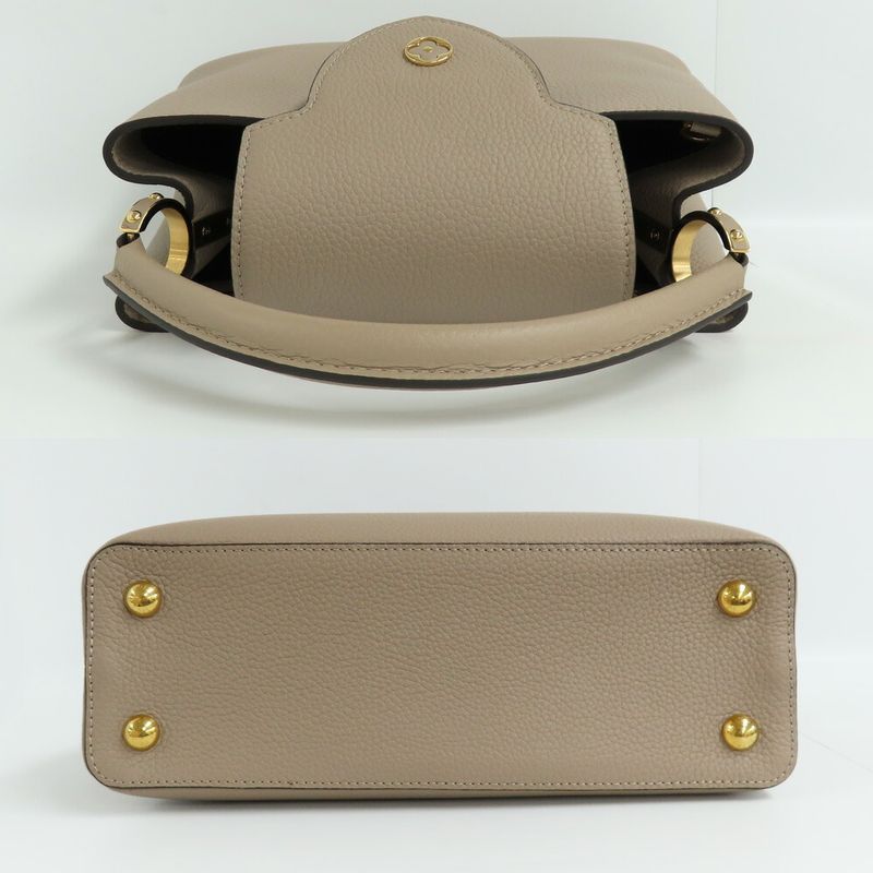 Louis Vuitton Capucines MM M24745 Galle Taurillon Gdhardware Handbag