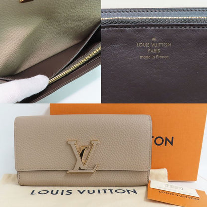 Louis Vuitton Portefeuille -capucines M61249 Galle Taurillon Leather