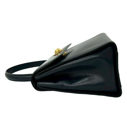 Celine Vintage Star Ball Hardware Leather 2-Way Handbag Shoulder