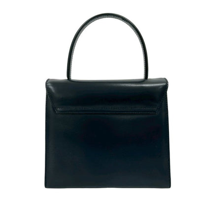 Celine Vintage Star Ball Hardware Leather 2-Way Handbag Shoulder