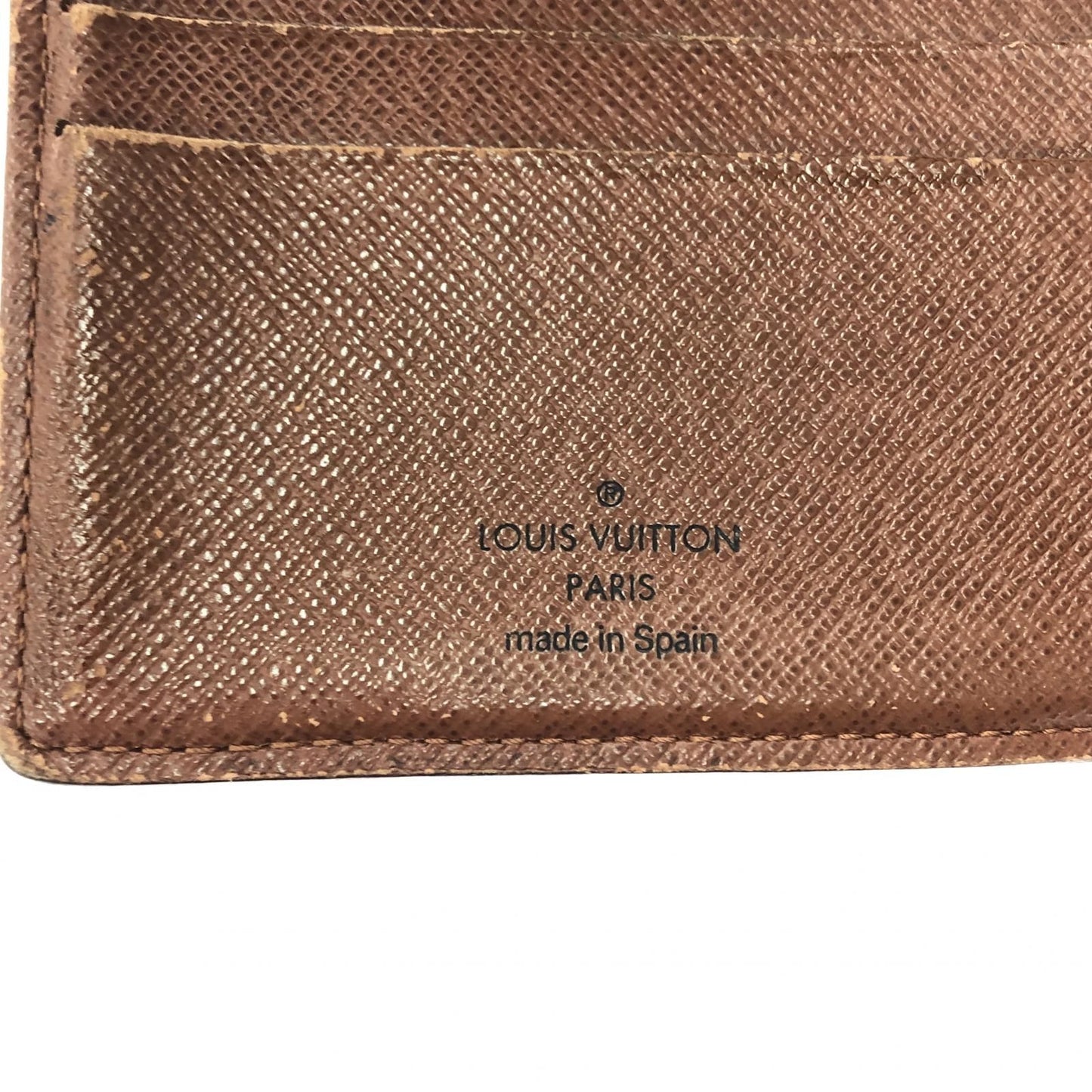 Louis Vuitton Men's Bifold Wallet Monogram Portefeuille Marco M61675 Brown