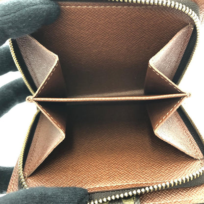 Louis Vuitton Women's Bifold Wallet Monogram Compact Zip M61667 Brown