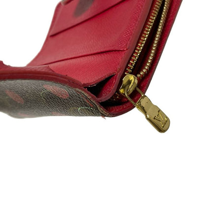 Louis Vuitton Bifold Wallet Monogram Cherry Compact Zip M95005 Monogram Cherry