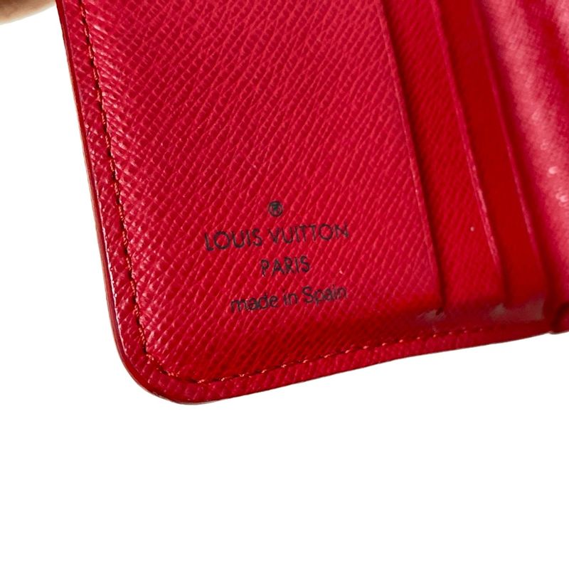 Louis Vuitton Bifold Wallet Monogram Cherry Compact Zip M95005 Monogram Cherry