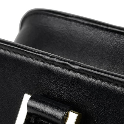 Saint Laurent Baby Monogram Cabas Su 2way Shoulder Bag Handbag Leather Black