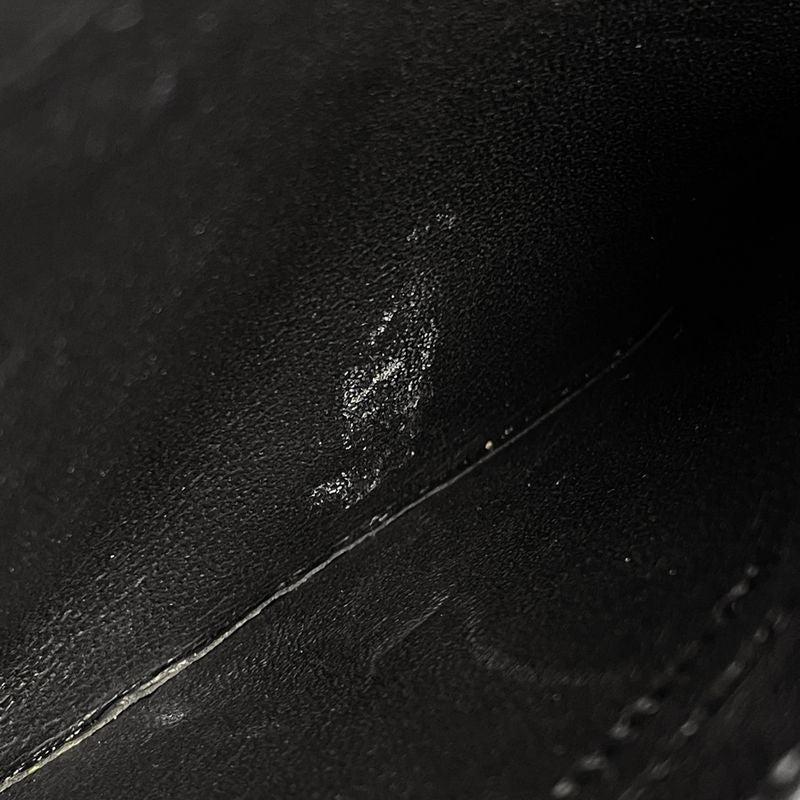 Saint Laurent Baby Monogram Cabas Su 2way Shoulder Bag Handbag Leather Black