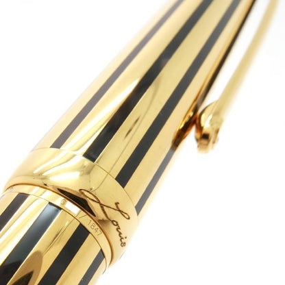 Cartier Ballpoint Pen 1847 Limited Edition Gold Stripe Louis Cartier
