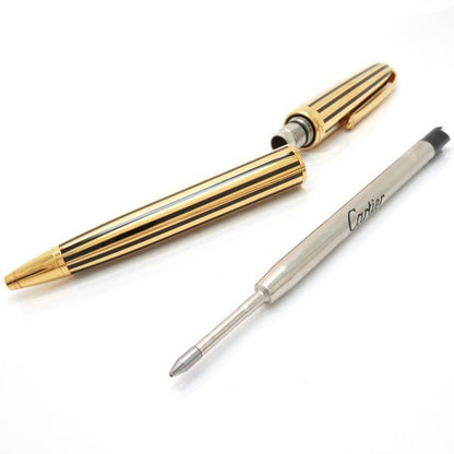 Cartier Ballpoint Pen 1847 Limited Edition Gold Stripe Louis Cartier