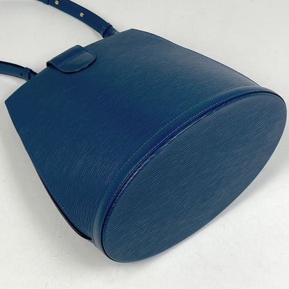 Louis Vuitton Cluny Shoulder One Shoulder Bag Epi Toledo Blue M52255 Women