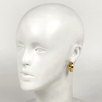 Gucci Interlocking G Earrings Logo Earrings GP Gold Ladies