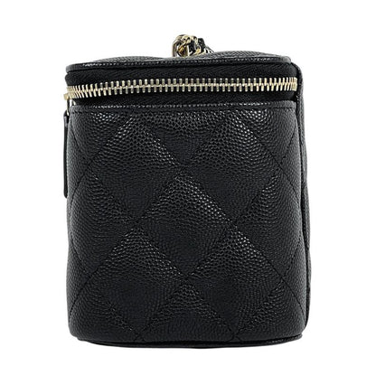 Chanel Coco Mark Chain Shoulder Bag Matelasse Small Vanity Shoulder Bag Caviar