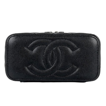 Chanel Coco Mark Chain Shoulder Bag Matelasse Small Vanity Shoulder Bag Caviar