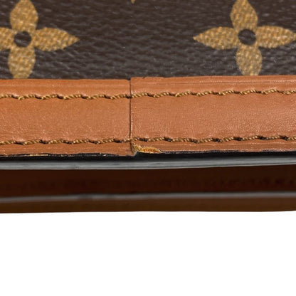 Louis Vuitton Dauphine MM 2way Shoulder Bag Monogram Reverse Brown M44391 Women