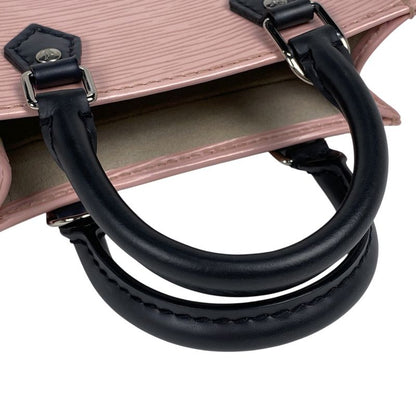 Louis Vuitton Petite Sac Pla 2way Shoulder Bag Bicolor Handbag Epi Rose