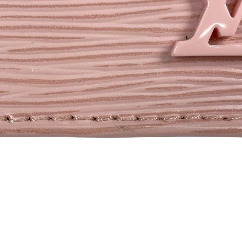 Louis Vuitton Petite Sac Pla 2way Shoulder Bag Bicolor Handbag Epi Rose