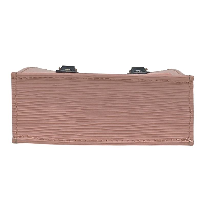 Louis Vuitton Petite Sac Pla 2way Shoulder Bag Bicolor Handbag Epi Rose