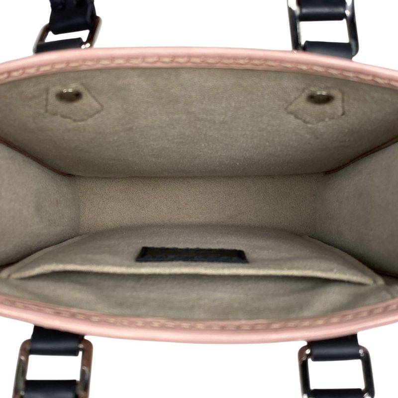 Louis Vuitton Petite Sac Pla 2way Shoulder Bag Bicolor Handbag Epi Rose