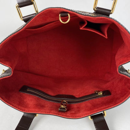 Louis Vuitton Hampstead PM Shoulder Bag Tote Bag Damier Brown N51205 Women