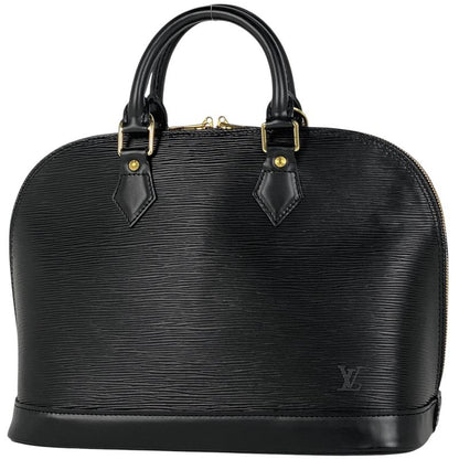Louis Vuitton Alma Handbag Epi Noir Black (Black) M52142 Women