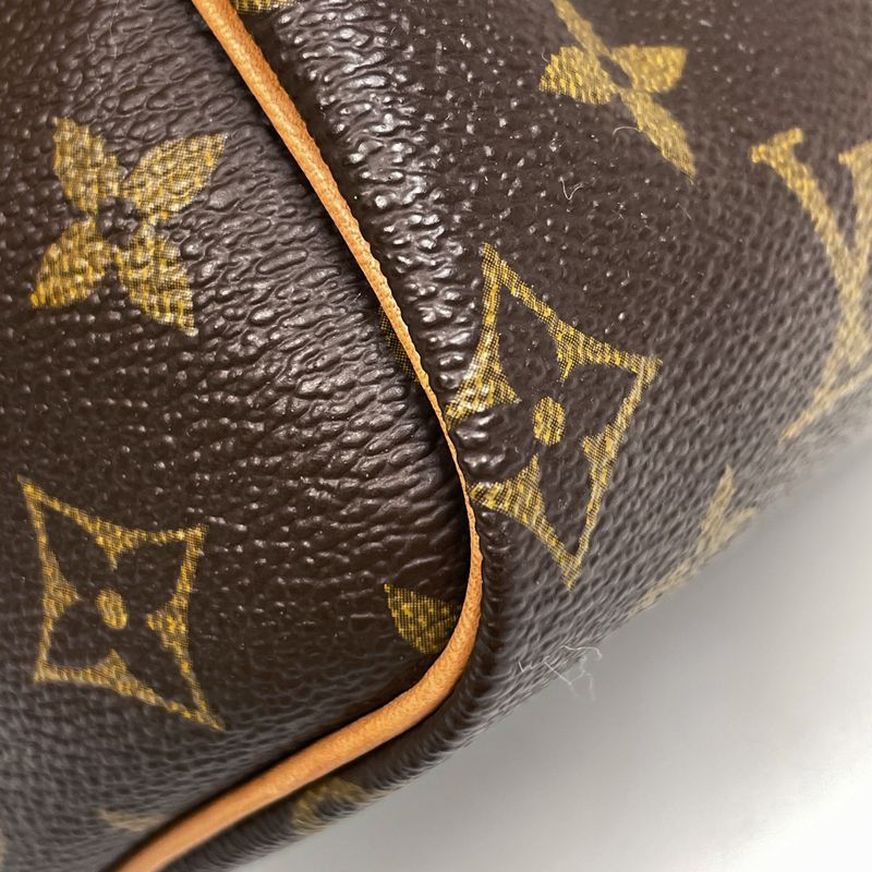 Louis Vuitton Speedy 25 Boston Bag Commuter Handbag Monogram Brown M41528 Women