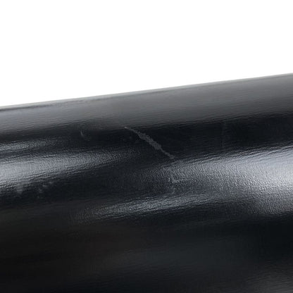 Celine Teen Triomphe Bag Logo Shoulder Bag Leather Black Women