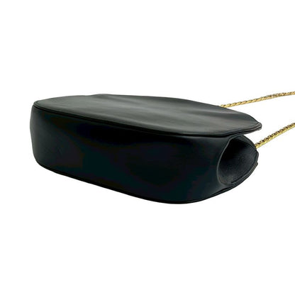 Cartier Vintage Sapphire Line Leather Chain Mini Shoulder Bag