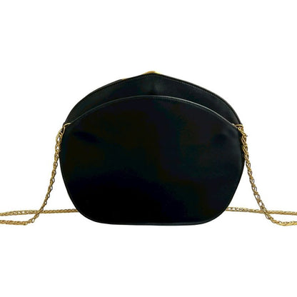 Cartier Vintage Sapphire Line Leather Chain Mini Shoulder Bag