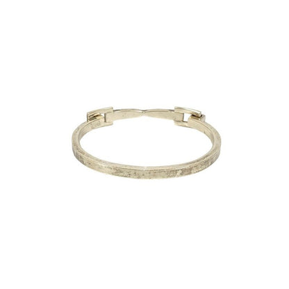 Gucci Horsebit Belt Motif Bangle Silver 925 Bracelet Accessories