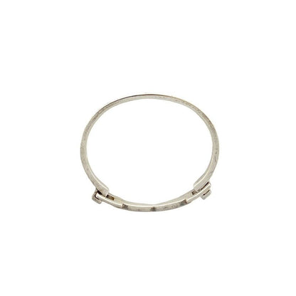 Gucci Horsebit Belt Motif Bangle Silver 925 Bracelet Accessories