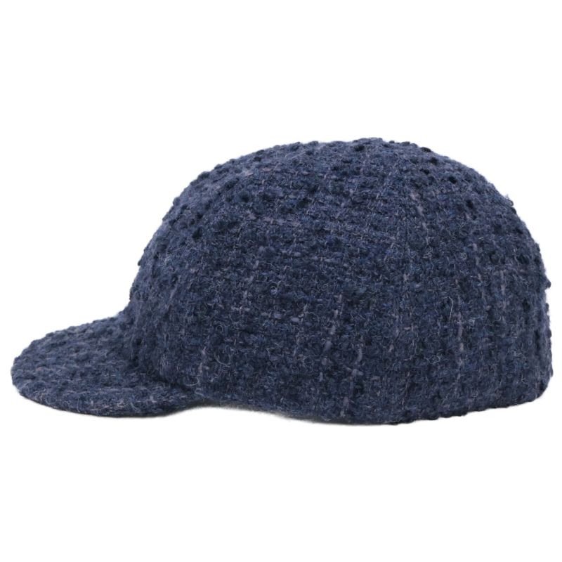 Chanel 22aw Aa8562 Coco Mark Tweed Cap M