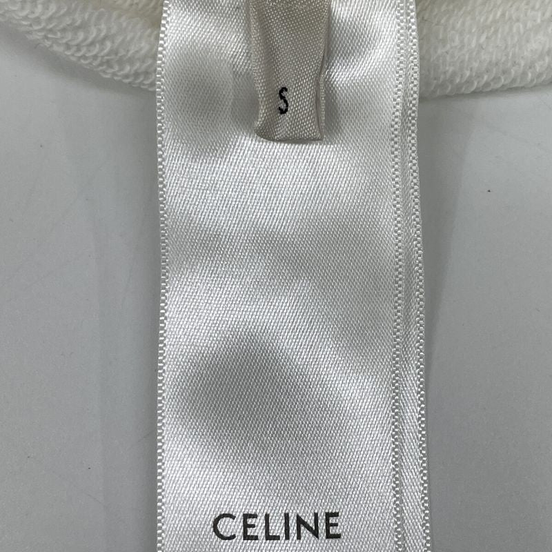 Celine White 2y668670q Sweatshirts Hoodie Pullover Shirt S