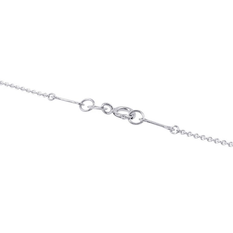 Tiffany & Co. Necklace Diamond Long Total 18K White