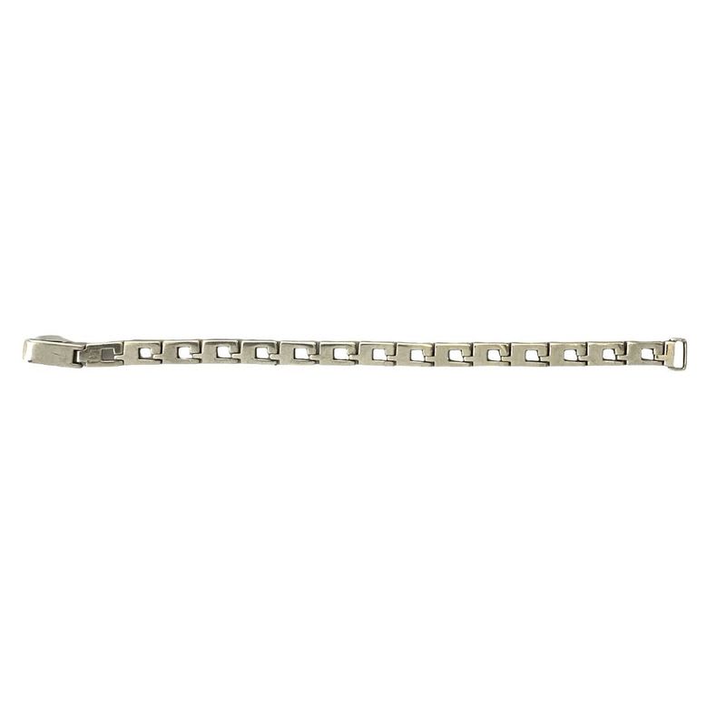 Gucci Square G Bracelet Silver 925 Bangle Accessory 19488