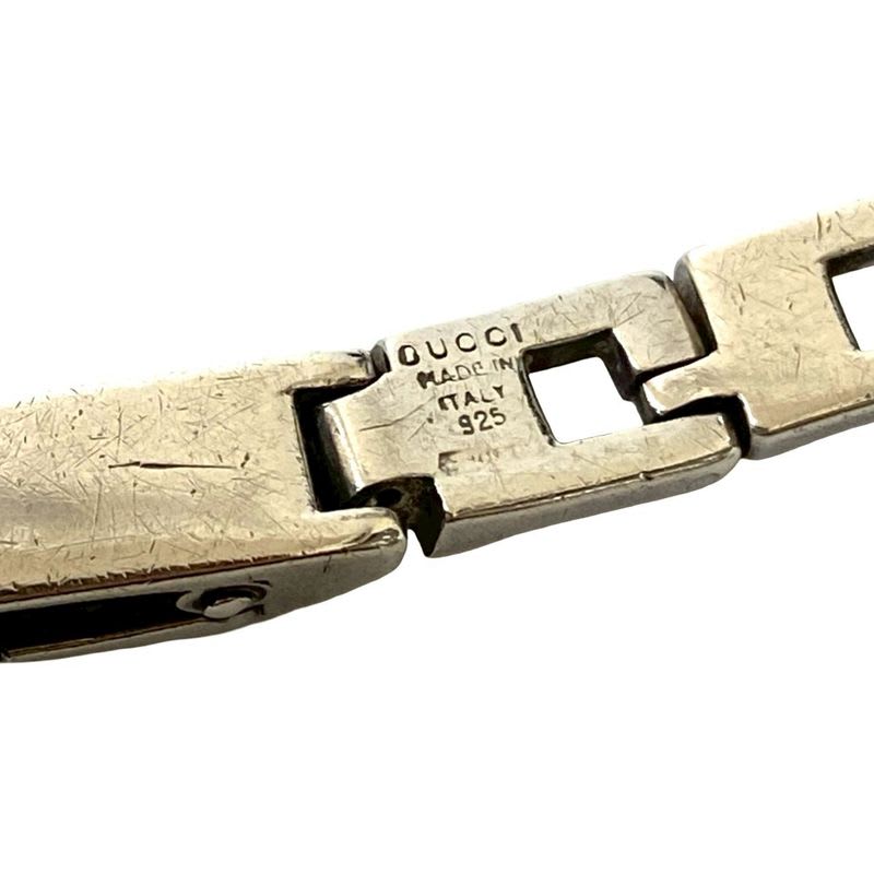 Gucci Square G Bracelet Silver 925 Bangle Accessory 19488