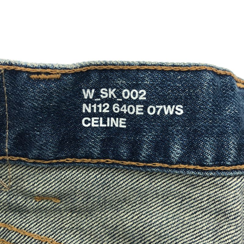 Celine Stretch Skinny Denim Pants N112 640e 07ws Indigo 24