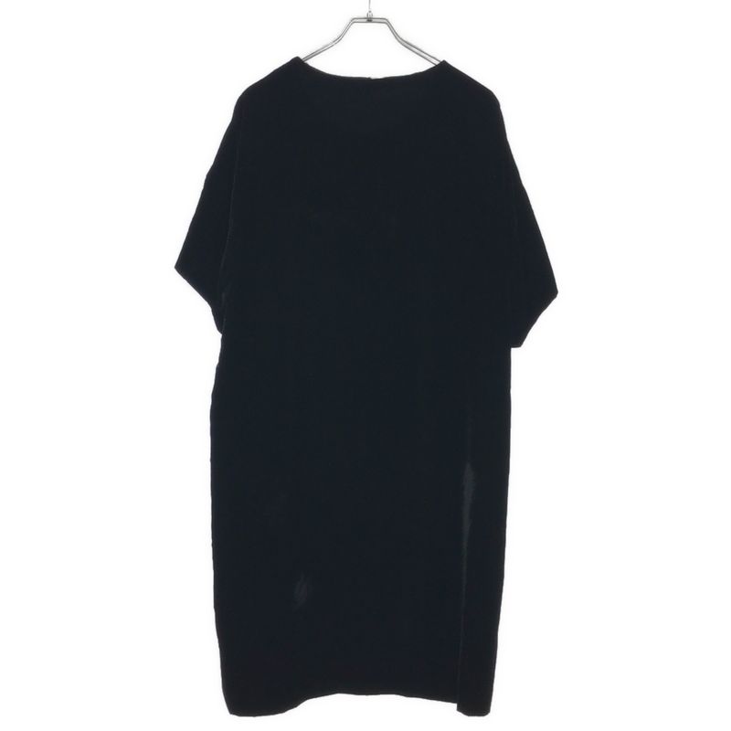 Hermes Velvet Dress Black 42