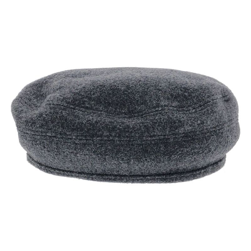 Hermes Wool Cashmere Beret Gray 58