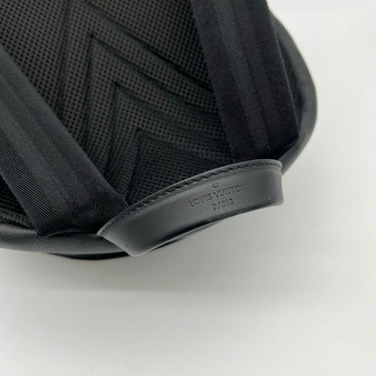 Louis Vuitton LV Aerogram Pilot Sling Bag Leather Noir Black