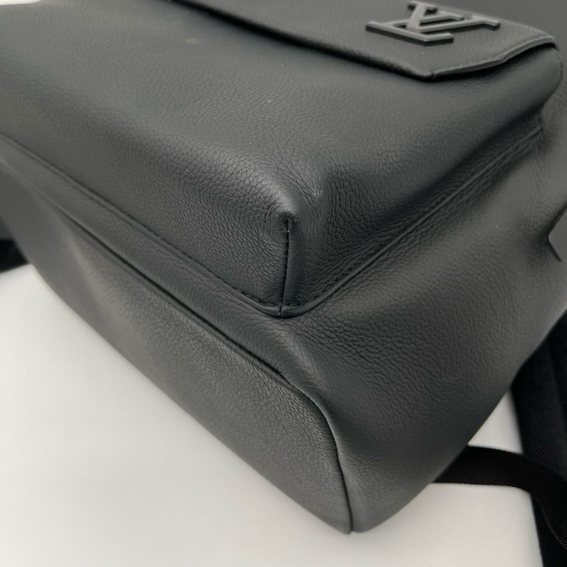 Louis Vuitton LV Aerogram Pilot Sling Bag Leather Noir Black