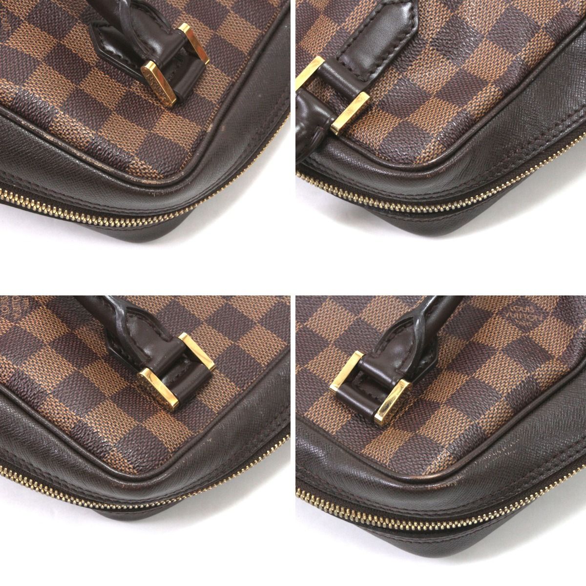 Louis Vuitton Damier Brera Handbag M51150 Brown